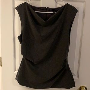 Great grey fitted blouse